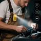 8. Głośnik Bluetooth Joyroom Maya JR-MS03 przenośny z wbudowaną latarką odporny - żółty