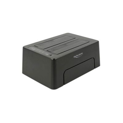 7. Delock USB Type-C 3.1 Stacja dokująca na 2 x SATA HDD / SSD