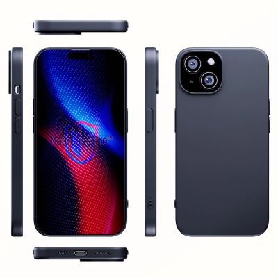 Etui 3mk Matt Case Pro na Apple iPhone 15 - czarne matowe