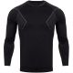11. Koszulka termoaktywna  Alpinus Active Base Layer czarno-szara M GT43189