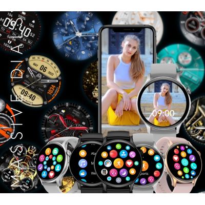 4. Smartwatch RUBICON RNCF10 Black SMARUB237