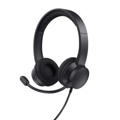 8. Zestaw słuchawkowy Trust HS-260 ENC Black