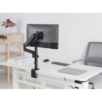6. Equip 650132 uchwyt / stojak do monitorów 81,3 cm (32") Biurko Czarny