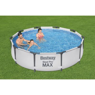 2. Basen 56408 STEEL PRO MAX 10' X 30"/3.05M X 76CM POOL SET