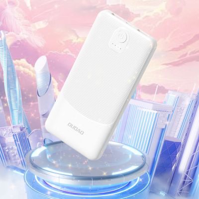 7. Powerbank Dudao K10Pro 2,4A 20000mAh 2 x USB-A - biały