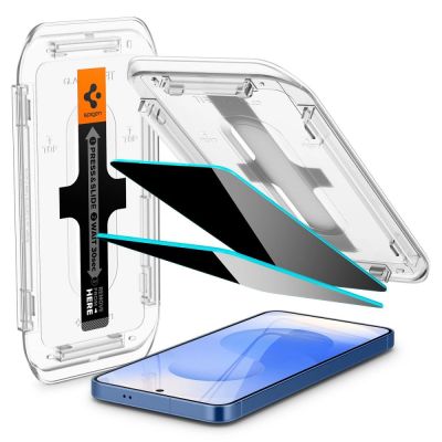 2. Szkło prywatyzujące Spigen Glas.TR "Ez Fit" Privacy HD 2-pack na Samsung Galaxy S24 / S25