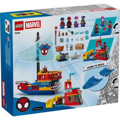 10. LEGO MARVEL 11208 Statek piracki drużyny Spidey’ego