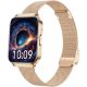4. Smartwatch Gravity Różowe Złoto Pasek + Bransoleta GT44-2