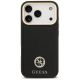 3. Etui Guess Grained Strass Logo MagSafe na iPhone 17 Pro - czarne