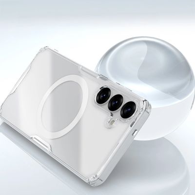 7. Etui Nillkin Nature TPU Pro Magnetic Case z MagSafe na Samsung S25 - białe