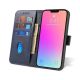 7. Etui portfel z klapką podstawką do iPhone 15 Plus Magnet Case - niebieski