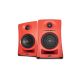 19. KALI AUDIO LP-UNF-R - Para monitorów odsłuchowych z Bluetooth. Głośniki multimedialne, czerwone.