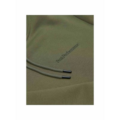 3. Bluza Peak Performance M Original Small Logo Hoo zielony