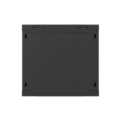 4. LANBERG SZAFA INSTALACYJNA RACK WISZĄCA 19" 9U 540X350 CZARNA DRZWI PRZESZKLONE (FLAT PACK)