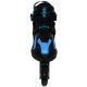 19. Łyżworolki Mico Volt Blue czarno-niebieskie PW-126B-9