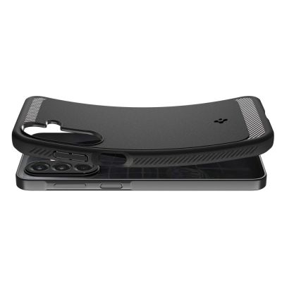 5. Etui Spigen Rugged Armor na Samsung Galaxy A27 5G - czarne matowe