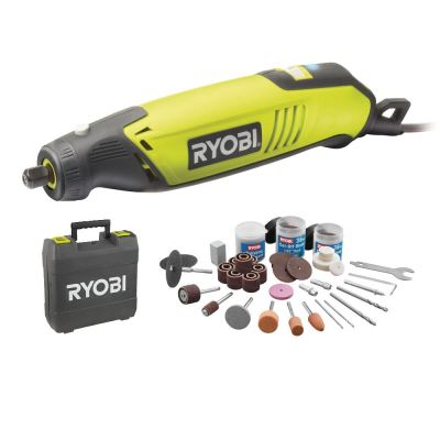Szlifierka prosta RYOBI EHT150V 150W, zest 115 akcesoriów