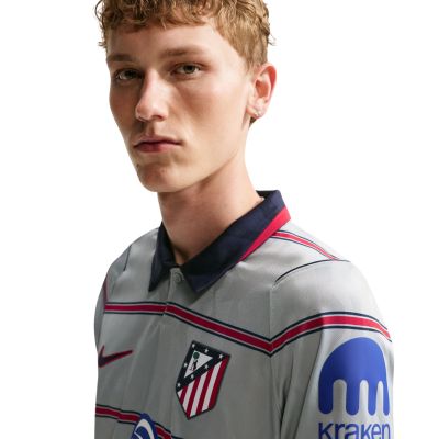 6. Koszulka męska Nike Atlético Madryt Stadium 2026/27 szara II6650 087