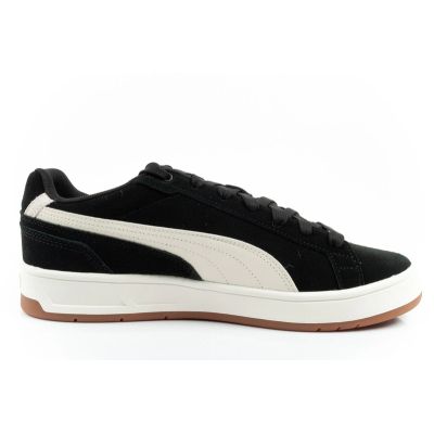 4. Puma buty sportowe męskie Court Classico sneakersy skórzane czarne