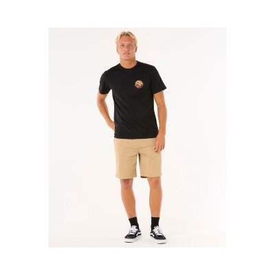 4. Koszulka RIP CURL Wettie Passage Icon Tee czarny
