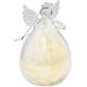 2. BOMBKA SZKLANA FORMÓWKA ANIOŁ 11CM SASKA GIFT & DECOR