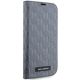 5. Etui Karl Lagerfeld Saffiano Monogram na iPhone 14 Pro Max - srebrne