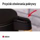 5. ELDOM CZAJNIK BEZPRZEWODOWY Z REGULACJĄ TEM. C550 CZARNY 5 ZAPISANYCH PROGRAMÓW: 40, 70, 80, 90, 100°C (TWORZYWO + STAL SZLAC
