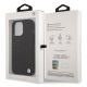 8. Etui BMW Signature Logo Imprint MagSafe na iPhone 14 Pro - czarne