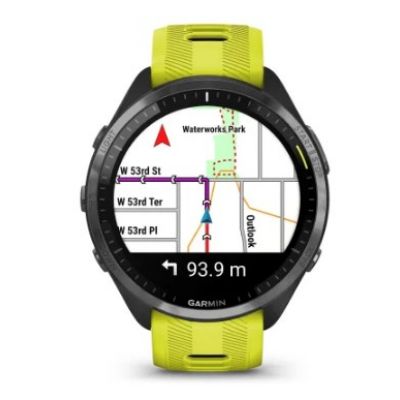 4. Zegarek sportowy Garmin Forerunner 965 jaskrawożółty