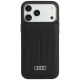Etui Audi Synthetic Leather Case MagSafe na iPhone 18 Pro Max / 17 Pro Max - czarne