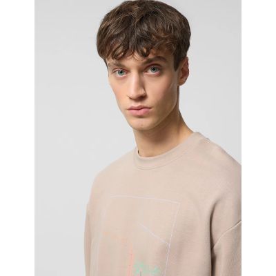 3. Bluza dresowa nierozpinana bez kaptura męska Outhorn OTHWSS24TSWSM1172-83S