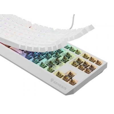 17. GENESIS Thor 230 TKL klawiatura USB + RF QWERTY