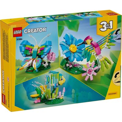 2. LEGO Creator 31384 Dzikie zwierzęta: Kolorowy koliber