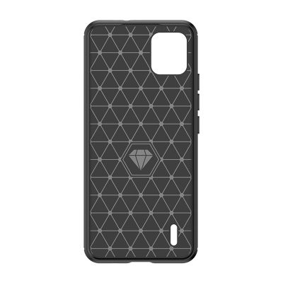 4. Etui silikonowe Carbon Case do Nokia C110 - czarne