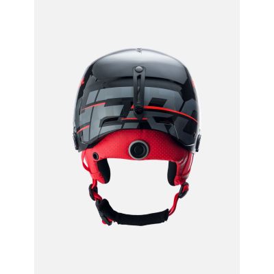3. Kask narciarski ROSSIGNOL HERO Slalom Impacts Black z gardą