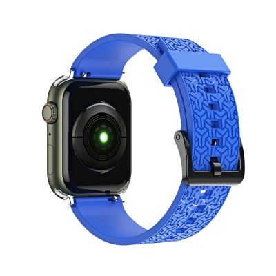 2. Pasek bransoleta do zegarka Watch Strap Y opaska do Apple Watch 42 / 44 / 45 mm - niebieski