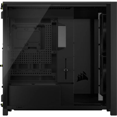 3. Corsair FRAME 5000D WOOD RS Midi Tower Czarny, Orzech włoski