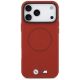 3. Etui BMW M FW Metal Logo MagSafe na iPhone 17 Pro Max - czerwone