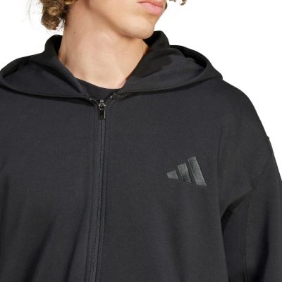11. Bluza męska adidas All Szn Fleece Full-Zip Hoodie czarna IX1249