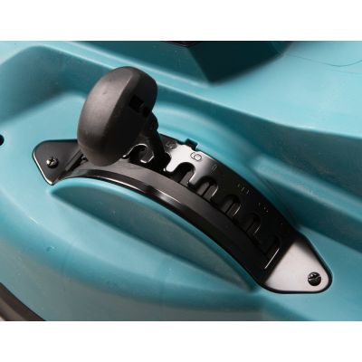 13. Makita DLM481Z kosiarka Kosiarka do trawnika typu push Bateria Czarny, Niebieski, Metaliczny