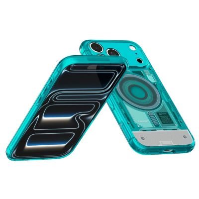5. Etui Spigen Ultra Hybrid MagSafe na iPhone 18 Pro / 17 Pro - jasnoniebieskie