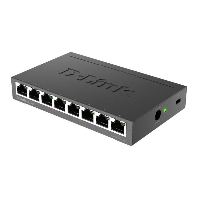 2. D-Link DGS-108 Czarny