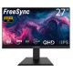 2. Monitor Rampage 27'' Miracle MC27RQ180 Fast IPS QHD 2K 180Hz 2xHDMI 2xDP głośniki 1ms gamingowy