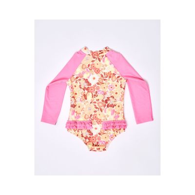 2. Lycra dziewczęca RIP CURL Girls 0-6 L/Sl Surfsuit - różowy