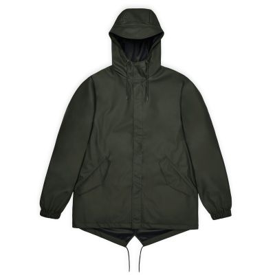 9. Kurtka, płaszcz przeciwdeszczowy Rains unisex Fishtail Jacket W3 18010 03