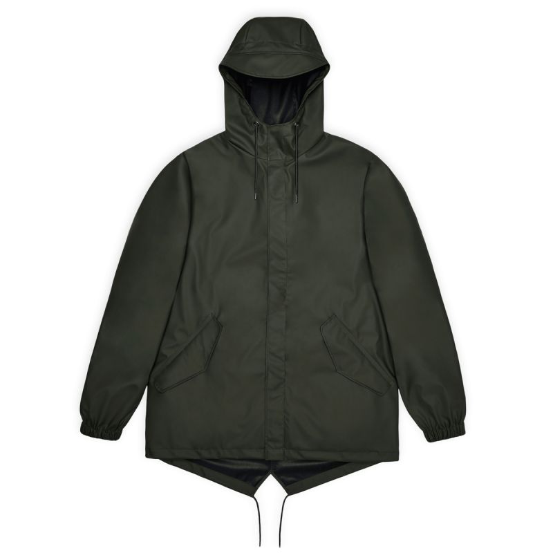 9. Kurtka, płaszcz przeciwdeszczowy Rains unisex Fishtail Jacket W3 18010 03