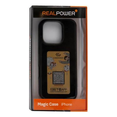 2. RealPower 504405 pokrowiec na telefon komórkowy 15,5 cm (6.1") Czarny