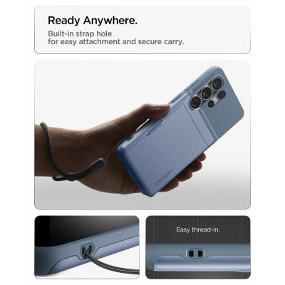12. Etui Spigen Slim Armor CS na Samsung Galaxy S26 Ultra - niebieskie