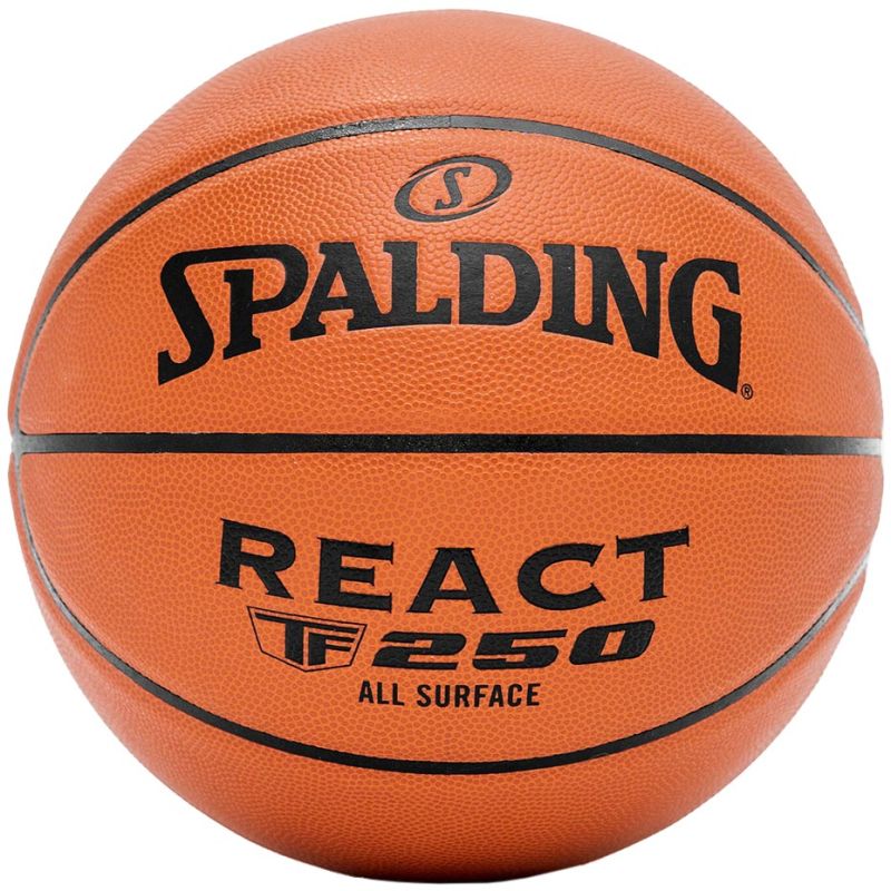 7. Piłka do koszykówki Spalding React TF-250 76803Z