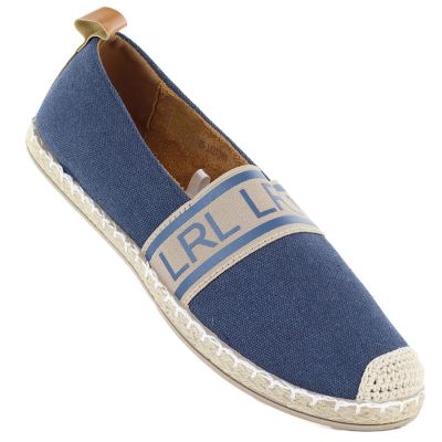 8. Półbuty damskie espadryle niebieskie Potocki PY16373